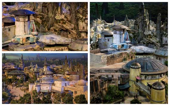 Featured image for “Disney Parks Unveils The Star Wars Inspired Land Model”