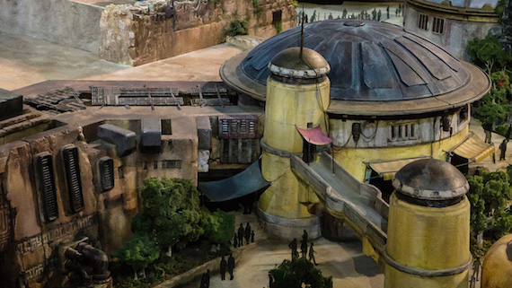 Featured image for “Star Wars Galaxy’s Edge & Toy Story Land Models On Display”