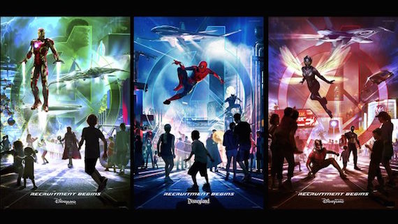 Featured image for “Avengers And Other Super Heroes To Assemble In New Themed Areas At Disneyland Resort”