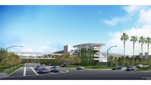Featured image for “New Pedestrian Bridge Added to New Parking Structure at Disneyland Resort”