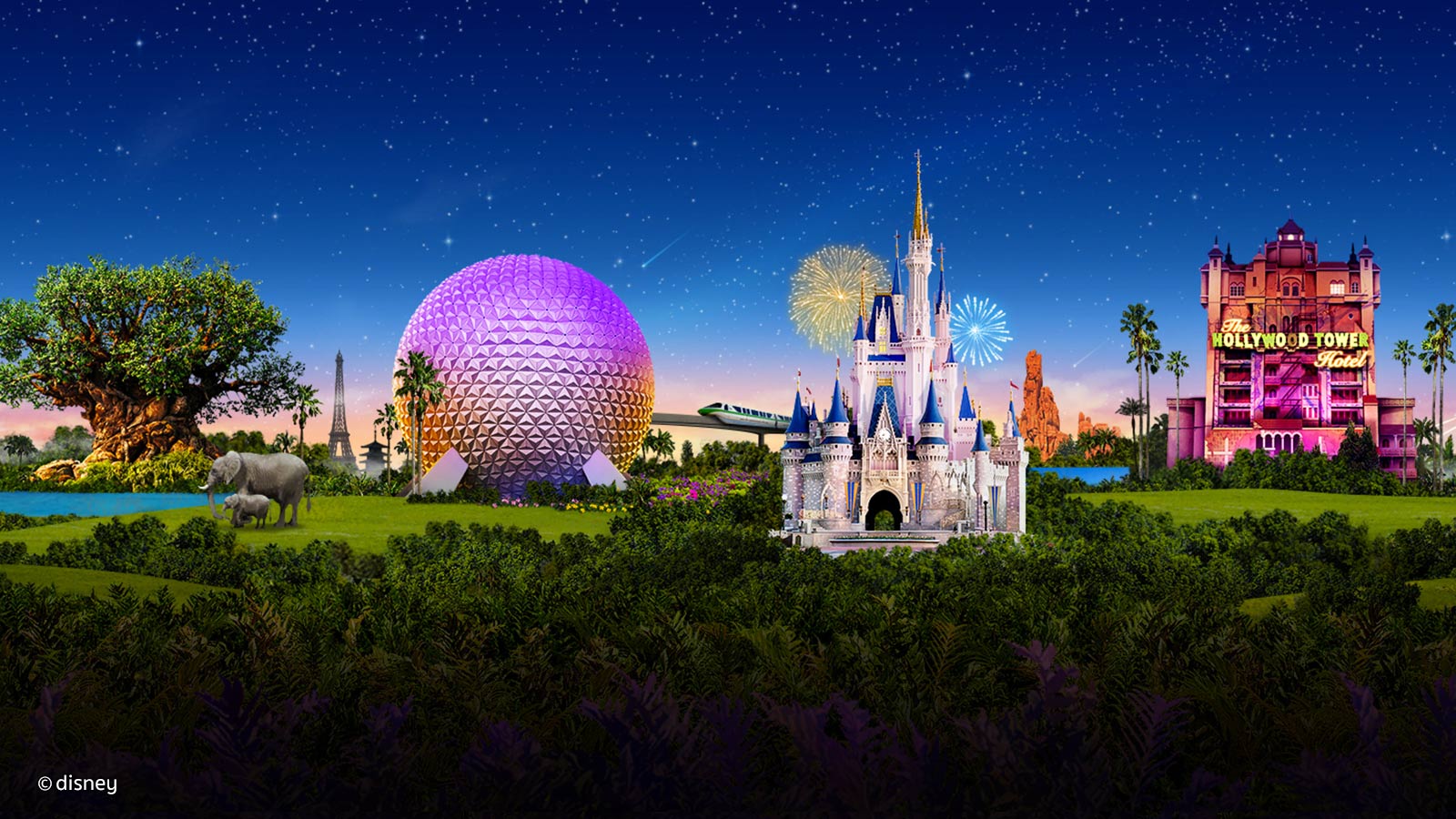 travel between disney parks