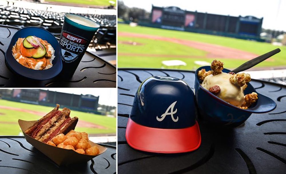 Featured image for “Satisfy Mid-Inning Cravings During the Final Atlanta Braves Spring Training Season!”
