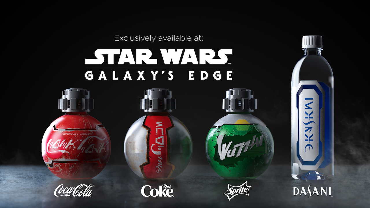 Featured image for “Specially Designed Coca-Cola Products Coming Exclusively to Star Wars: Galaxy’s Edge”