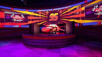 Featured image for “Little Ones Speed on Over to Lightning McQueen’s Racing Academy”