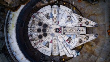 Featured image for “VIDEO: Spectacular Bird’s-Eye View of Star Wars: Galaxy’s Edge at Disney’s Hollywood Studios”