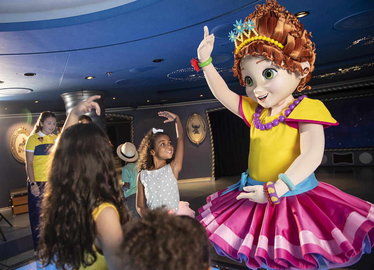 Featured image for “You Can Meet Fancy Nancy and Vampirina Aboard a Disney Ship”