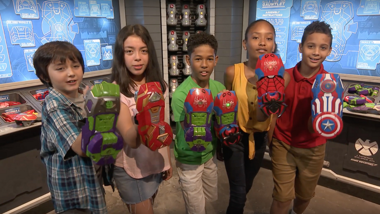 Featured image for “Custom Built Super Hero Gauntlet Now Available at Super Hero Headquarters in Disney Springs”