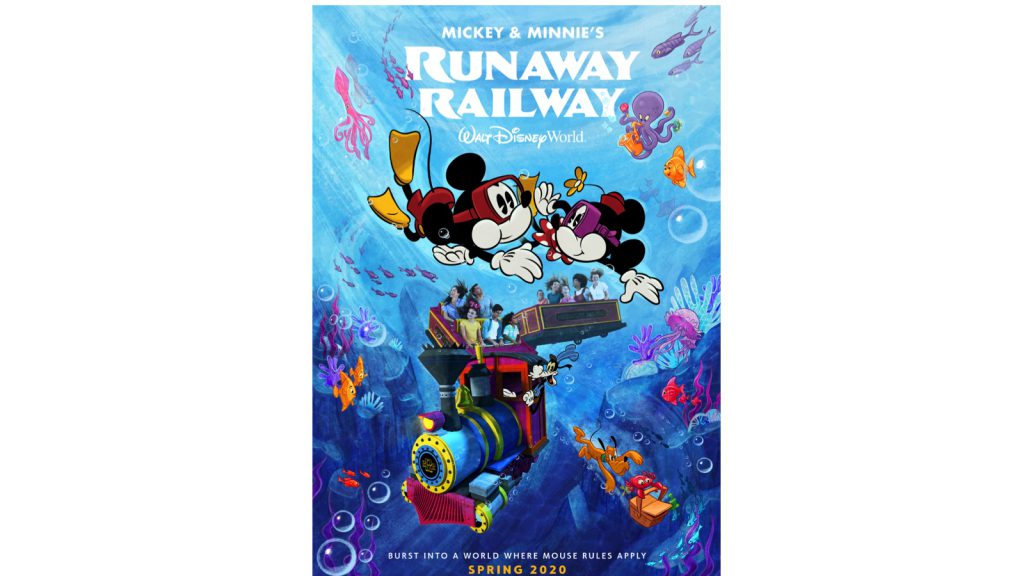 Featured image for “New Poster Unveiled for Mickey & Minnie’s Runaway Railway Attraction at Disney’s Hollywood Studios”