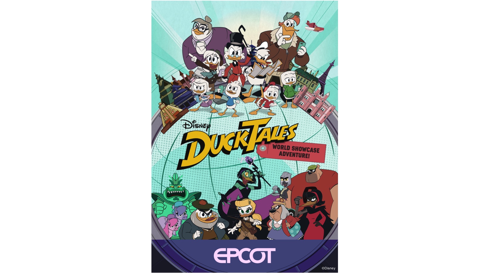 Featured image for “Disney’s DuckTales World Showcase Adventure Announced for Play Disney Parks Mobile App at Epcot”
