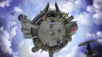 Featured image for “Capture a 360° Photo of Batuu with a Tiny World Magic Shot at Disney’s Hollywood Studios”