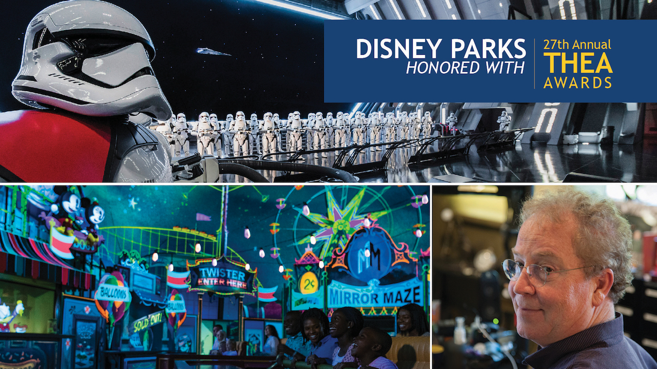 Featured image for “Themed Entertainment Association Honors Disney with Two Thea Awards for Outstanding Achievement and Recognizes Walt Disney Imagineering President Bob Weis for a Lifetime of Distinguished Achievements”