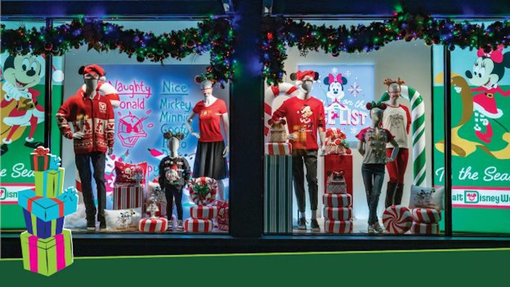 Featured image for “Window Displays Bring Holiday Magic to Walt Disney World Resort”