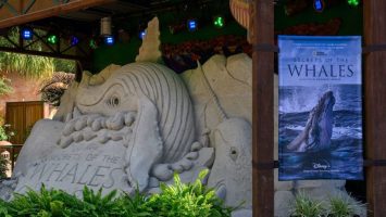 Featured image for “‘Secrets of the Whales’ Sand Sculpture Splashes into Disney’s Animal Kingdom for Earth Month”