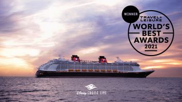 Featured image for “Travel + Leisure Readers Award Disney Cruise Line as the World’s Best Cruise Line”