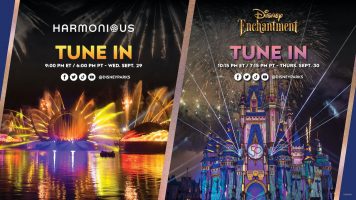 Featured image for “Watch LIVE Streams of New Nighttime Spectaculars – ‘Harmonious’ and ‘Disney Enchantment’ Next Week to Celebrate 50th Anniversary of Walt Disney World Resort”