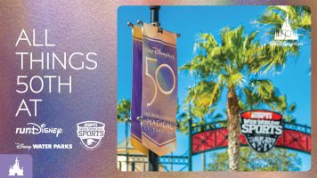Featured image for “Disney Water Parks, Sports Celebrate the 50th Anniversary of Walt Disney World Resort”