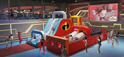 Featured image for “Action-Packed, ‘Incredibles’-Themed Family Competition Coming to the Disney Wish”