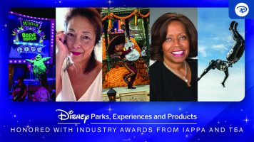 Featured image for “Disney Parks, Experiences and Products Honored with Industry Awards, Imagineers Doris Hardoon and Carmen Smith Recognized by Themed Entertainment Association”