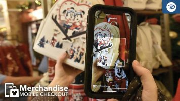 Featured image for “Save Time This Holiday Shopping Season With Merchandise Mobile Checkout at Walt Disney World Resort and Disneyland Resort”
