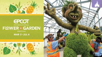 Featured image for “EPCOT International Flower & Garden Festival Will Showcase Blooms, Tunes, Scents and Flavors Beginning March 2”