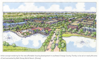 Featured image for “Walt Disney World Earmarks 80 Acres for New Affordable Housing Development”