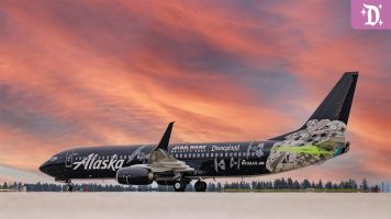 Featured image for “New Alaska Airlines Themed Aircraft Celebrates Adventures to “Star Wars: Galaxy’s Edge” at Disneyland Resort”