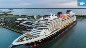 Featured image for “Our Newest Ship is Here! Disney Wish Arrives in Port Canaveral for First Time”