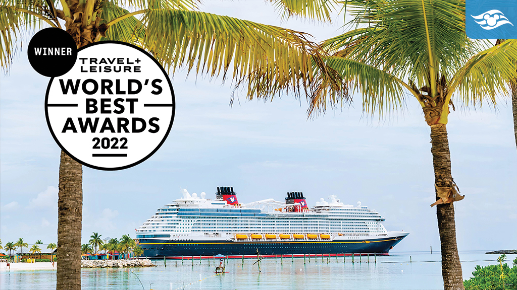 Featured image for “Disney Cruise Line Named World’s Best by Travel + Leisure Readers”