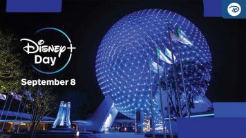 Featured image for “Disney Parks Make It Blue in Celebration of Disney+ Day”