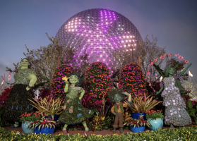 Featured image for “Innovative Topiaries, Fresh Flavors and Captivating Concerts Blossom at EPCOT International Flower & Garden Festival March 1 – July 5, 2023”