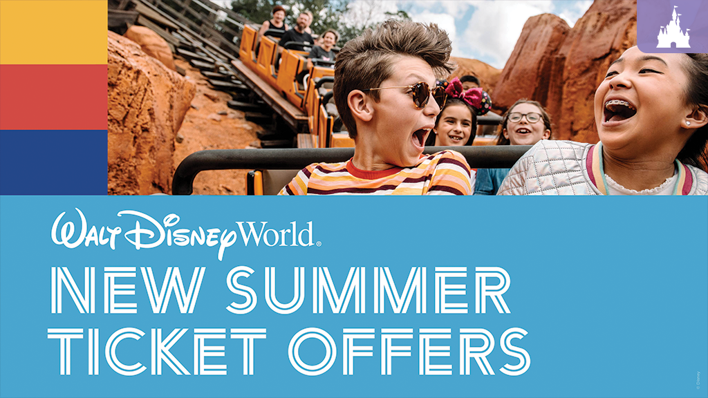 Featured image for “New Summer Ticket Offers Coming to Walt Disney World Resort”