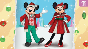 Featured image for “Disneyland Celebrates Halfway to the Holidays with First Look at Mickey’s New Holiday Outfit and More”