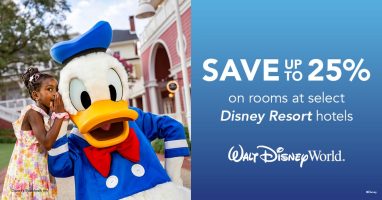 Featured image for “EXPIRED – Walt Disney World – Save Up to 25%—on Rooms at Select Disney Resorts”