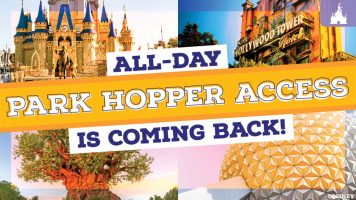 Featured image for “All-day Park Hopper Access Coming Back to Walt Disney World”