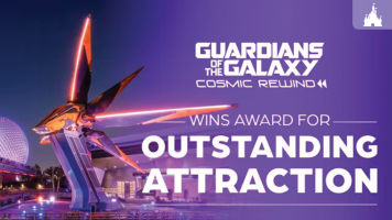 Featured image for “Guardians of the Galaxy: Cosmic Rewind Wins Award for Outstanding Attraction”