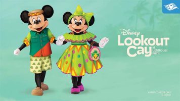 Featured image for “Mickey and Minnie Mouse Debut Bahamian-Inspired Designer Outfits”