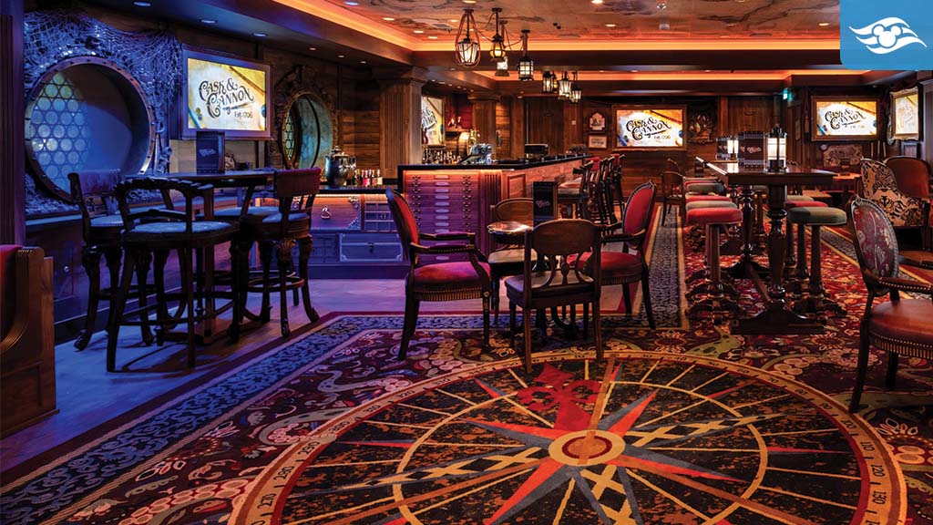 Featured image for “First Look at Cask & Cannon Pub Aboard Disney Destiny”