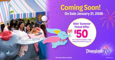 Featured image for “Coming Soon! Kids’ Summer Ticket Offer – For a Limited Time, Children (Ages 3 to 9) Can Visit for $50 Per Child With a Special 1-Day Park Hopper Ticket”